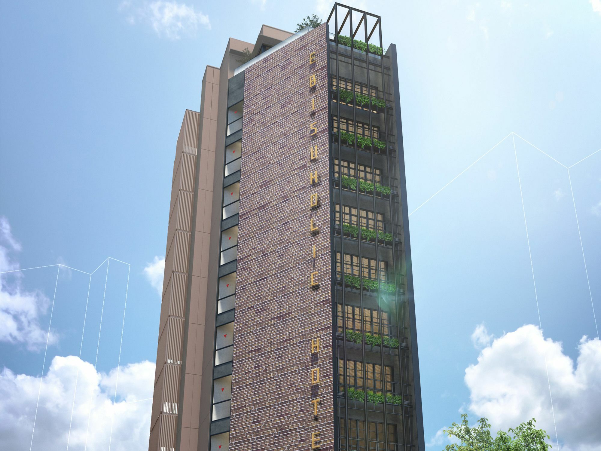Ebisuholic Hotel Präfektur Tokio Exterior foto